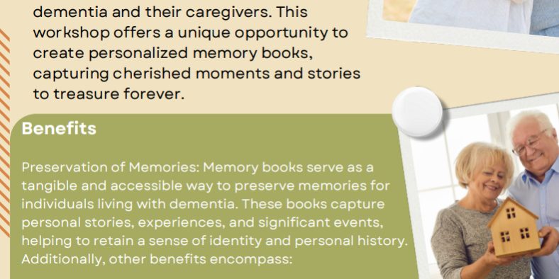 Memory Book Workshop for Dementia